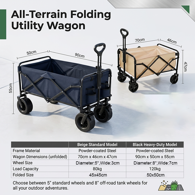 Portable Trolley Garden car Ca - Outdoor Camping Trolley avis et prix