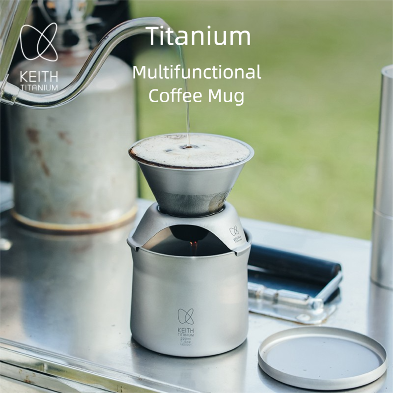 KEITH Titanium Hand Drip Coffe - Outdoor Camping Wallpaper avis et prix