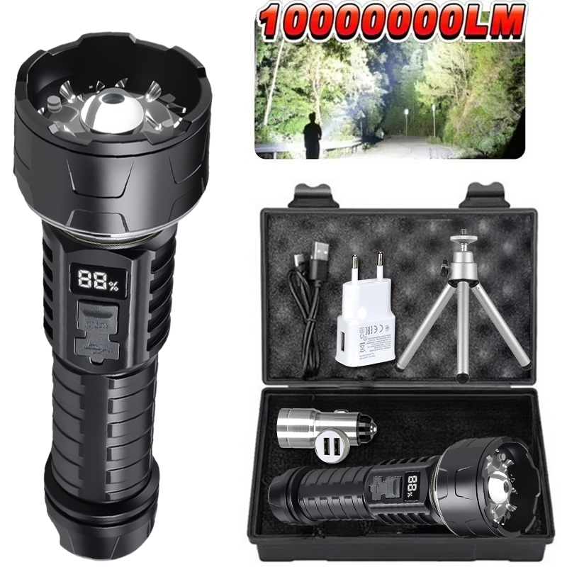 COB LED Flashlight Rechargeabl - Outdoor Camping Lamp avis et prix