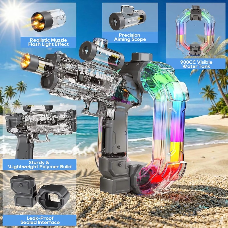 LED Ring-shaped Electric Water - Outdoor Camping Games For Kids avis et prix