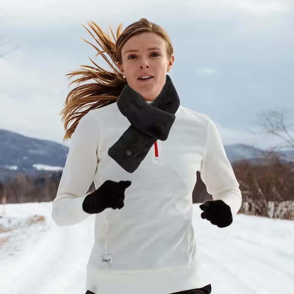 USB Women Men Heating Scarf Te - Outdoor Camping Gear avis et prix