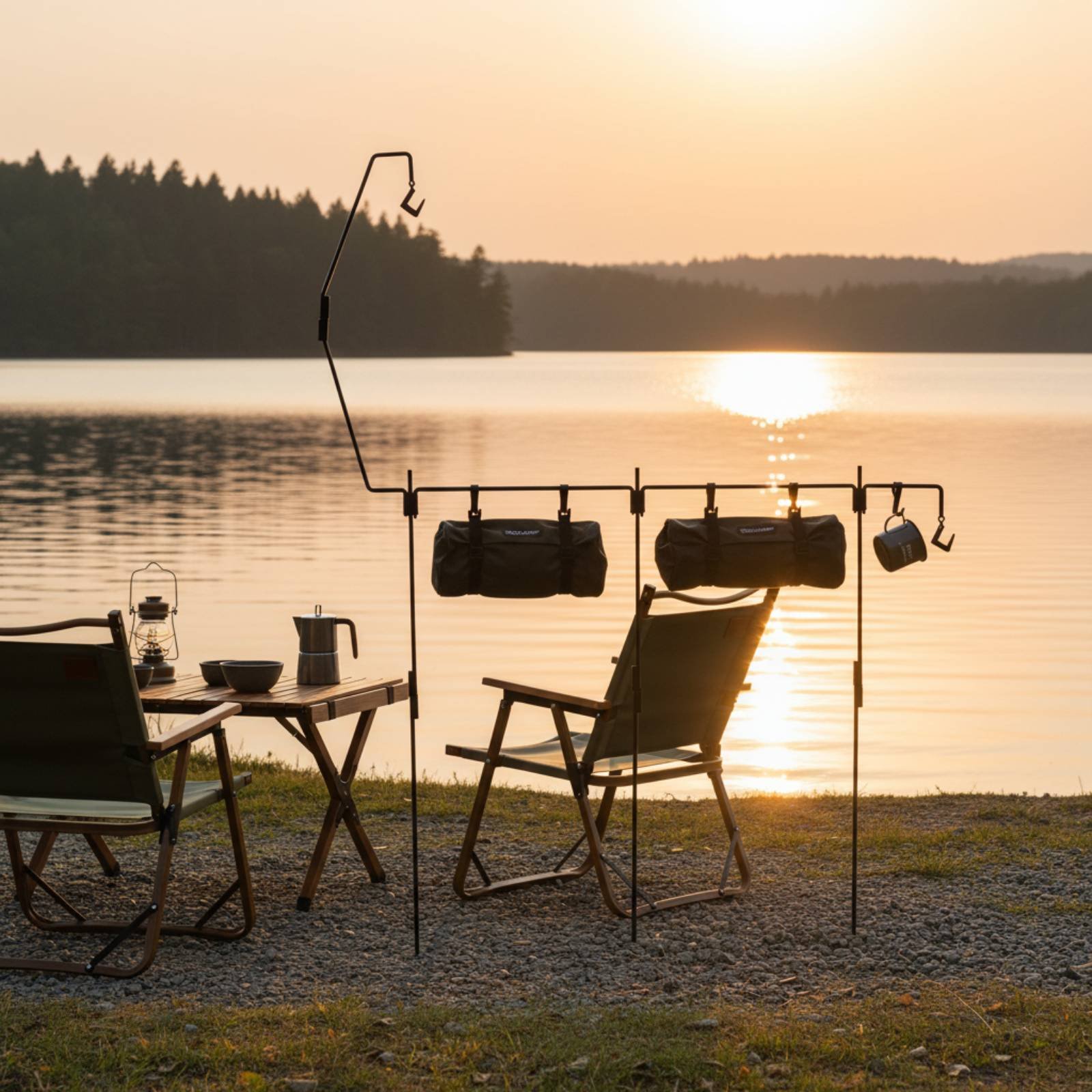 Camping Lantern Stand Easy to  - Outdoor Camping Gear avis et prix