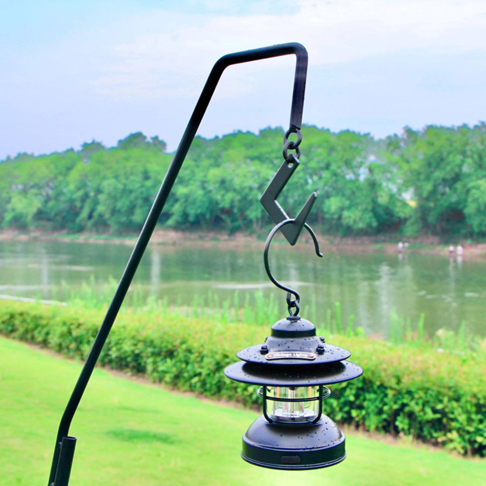 Camping Lantern Stand Easy to  - Outdoor Camping Gear avis et prix