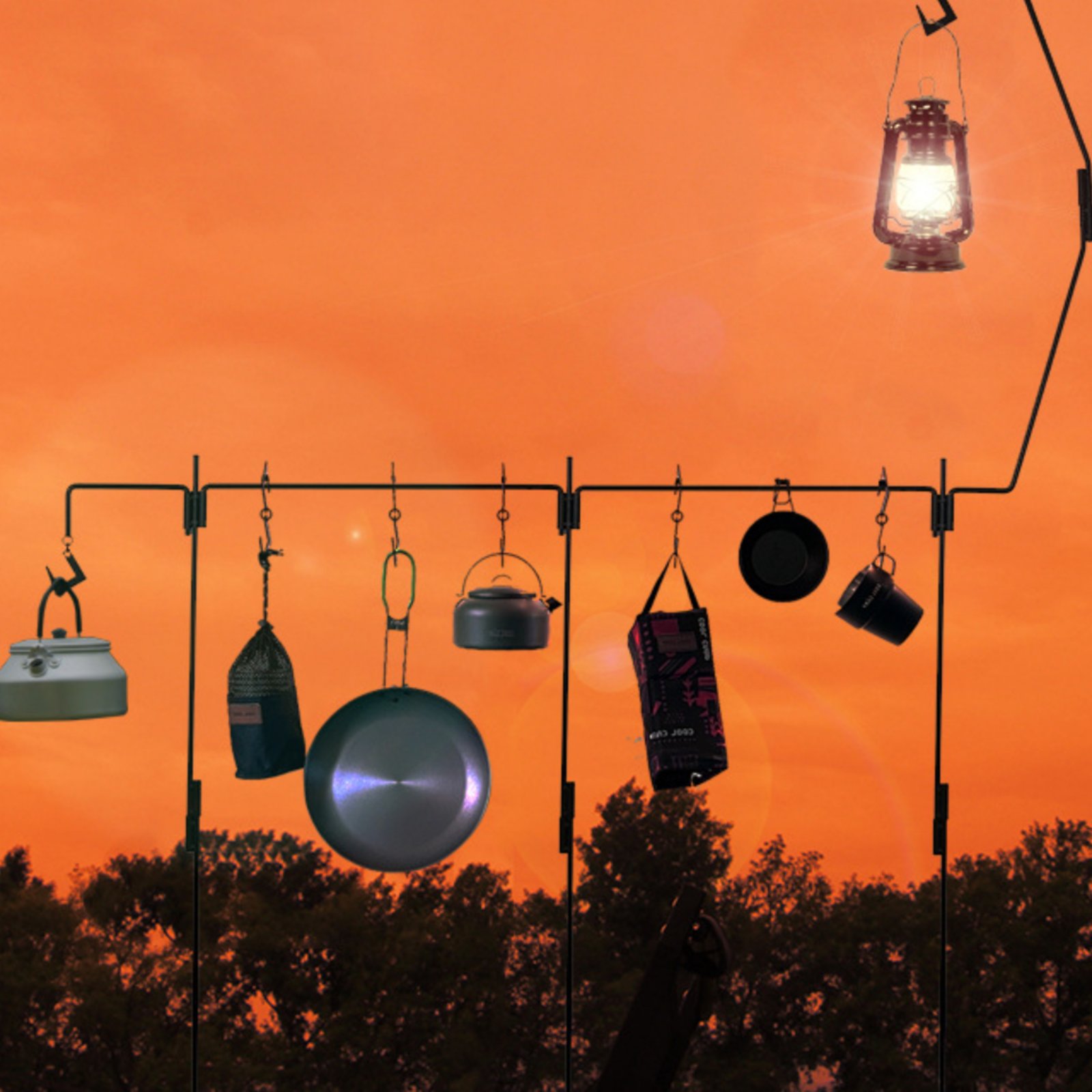 Camping Lantern Stand Easy to  - Outdoor Camping Gear avis et prix