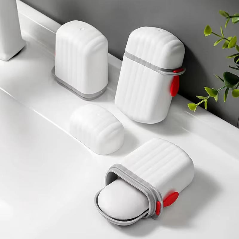 Travel Portable Soap Box with  - Outdoor Camping Bathroom avis et prix