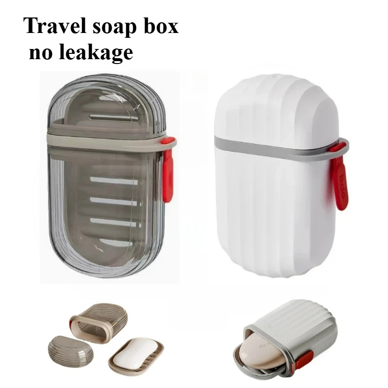Travel Portable Soap Box with  - Outdoor Camping Bathroom avis et prix