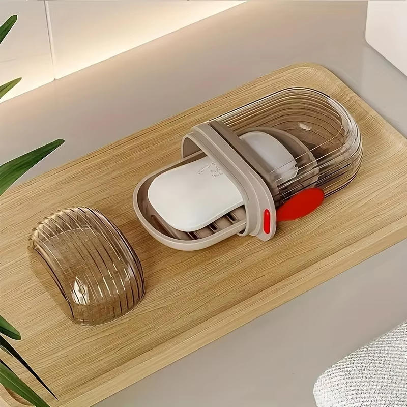 Travel Portable Soap Box with  - Outdoor Camping Bathroom avis et prix