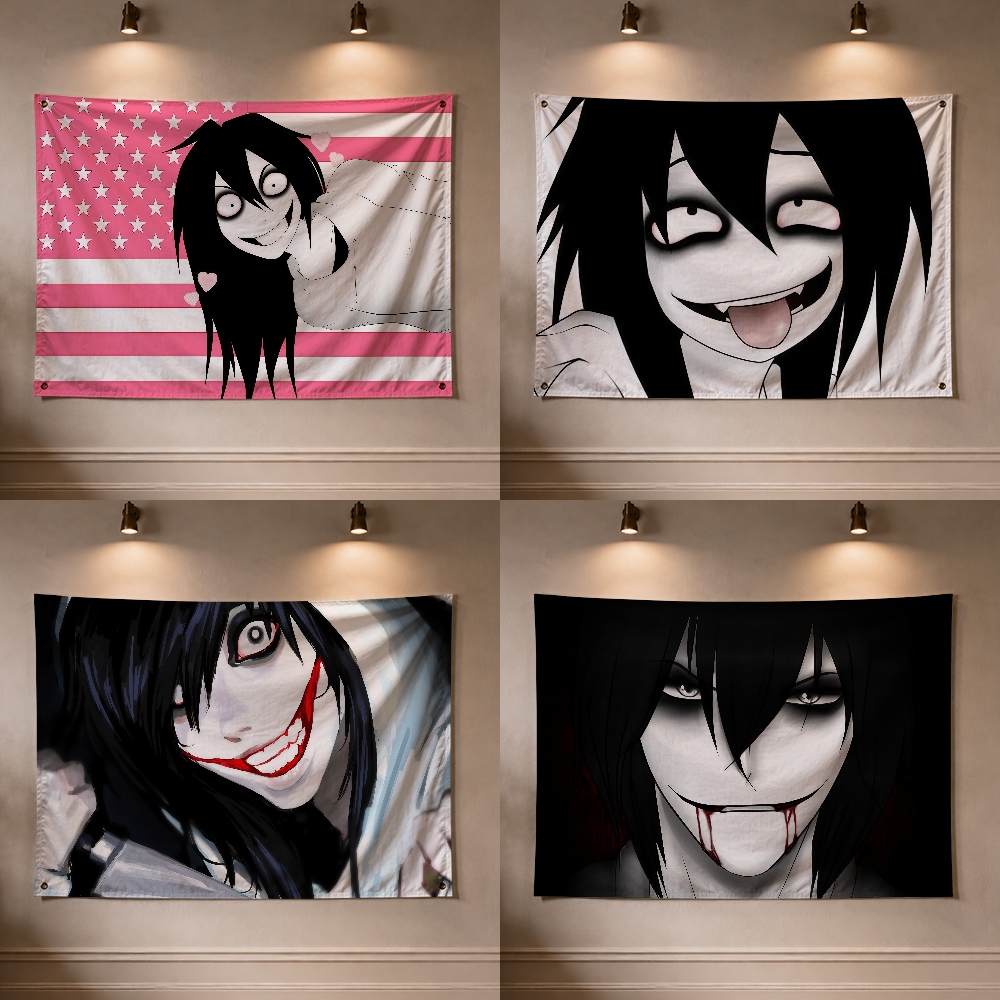 Cartoon Jeff the Killer wallpa - Outdoor Camping Wallpaper avis et prix