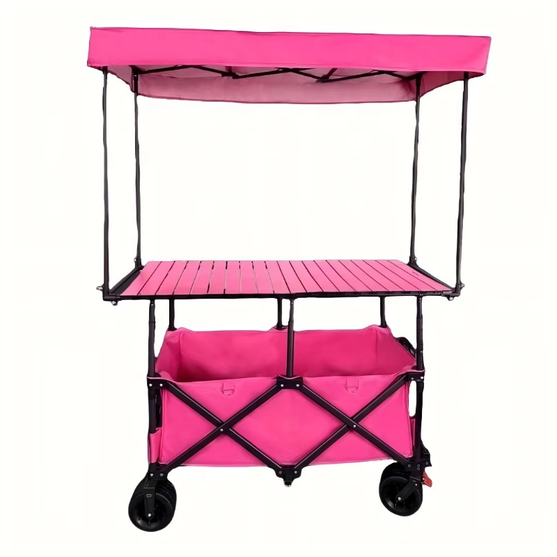 Stall Folding Steel Table Trol - Outdoor Camping Trolley avis et prix