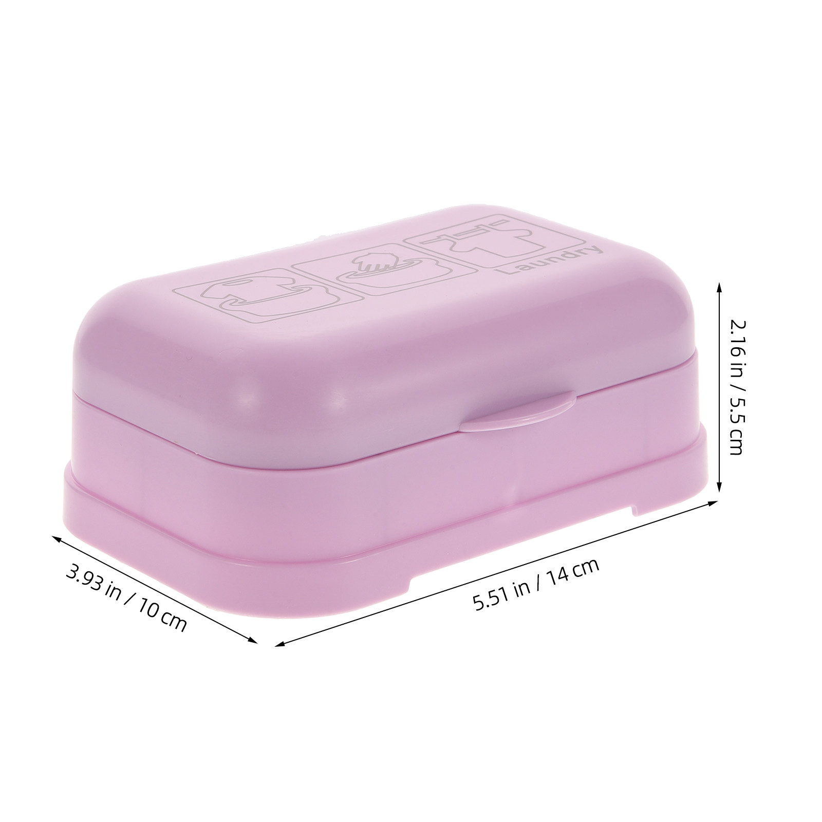 2pcs Box With Lid Travel Size  - Outdoor Camping Bathroom avis et prix