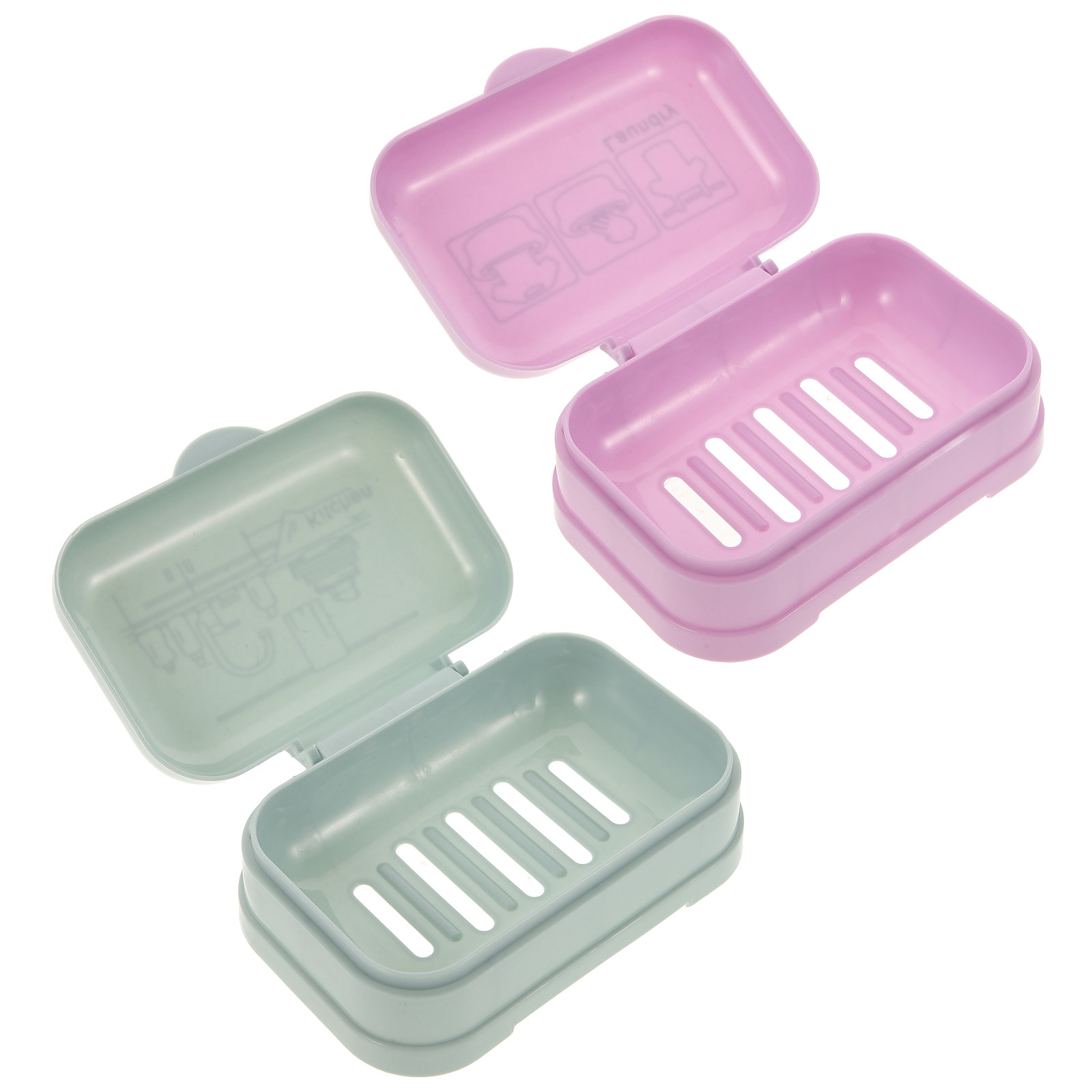 2pcs Box With Lid Travel Size  - Outdoor Camping Bathroom avis et prix
