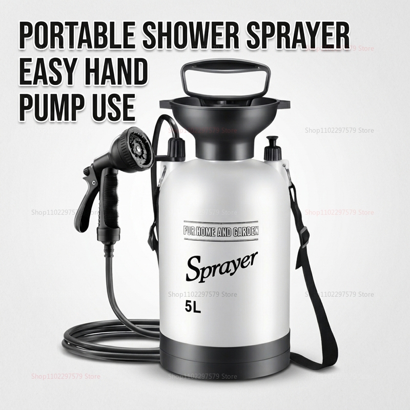 Portable Camping Shower 5L Man - Outdoor Camping Bathroom avis et prix