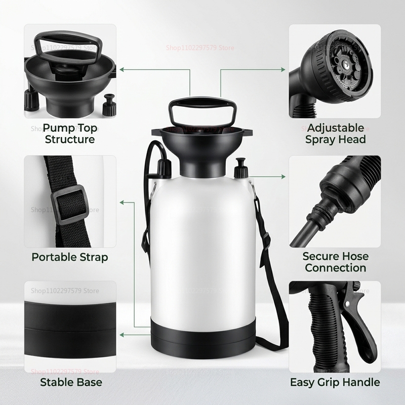 Portable Camping Shower 5L Man - Outdoor Camping Bathroom avis et prix