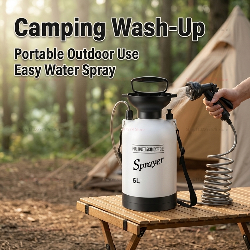 Portable Camping Shower 5L Man - Outdoor Camping Bathroom avis et prix