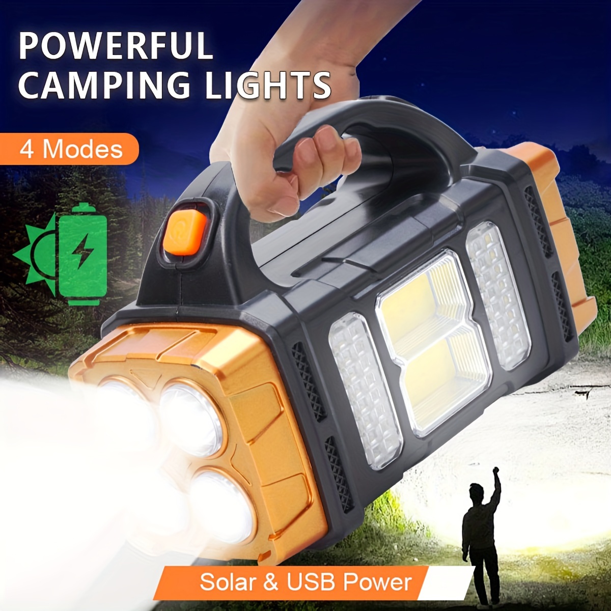 New Upgrade Rechargeable High  - Camping Solar Lantern avis et prix