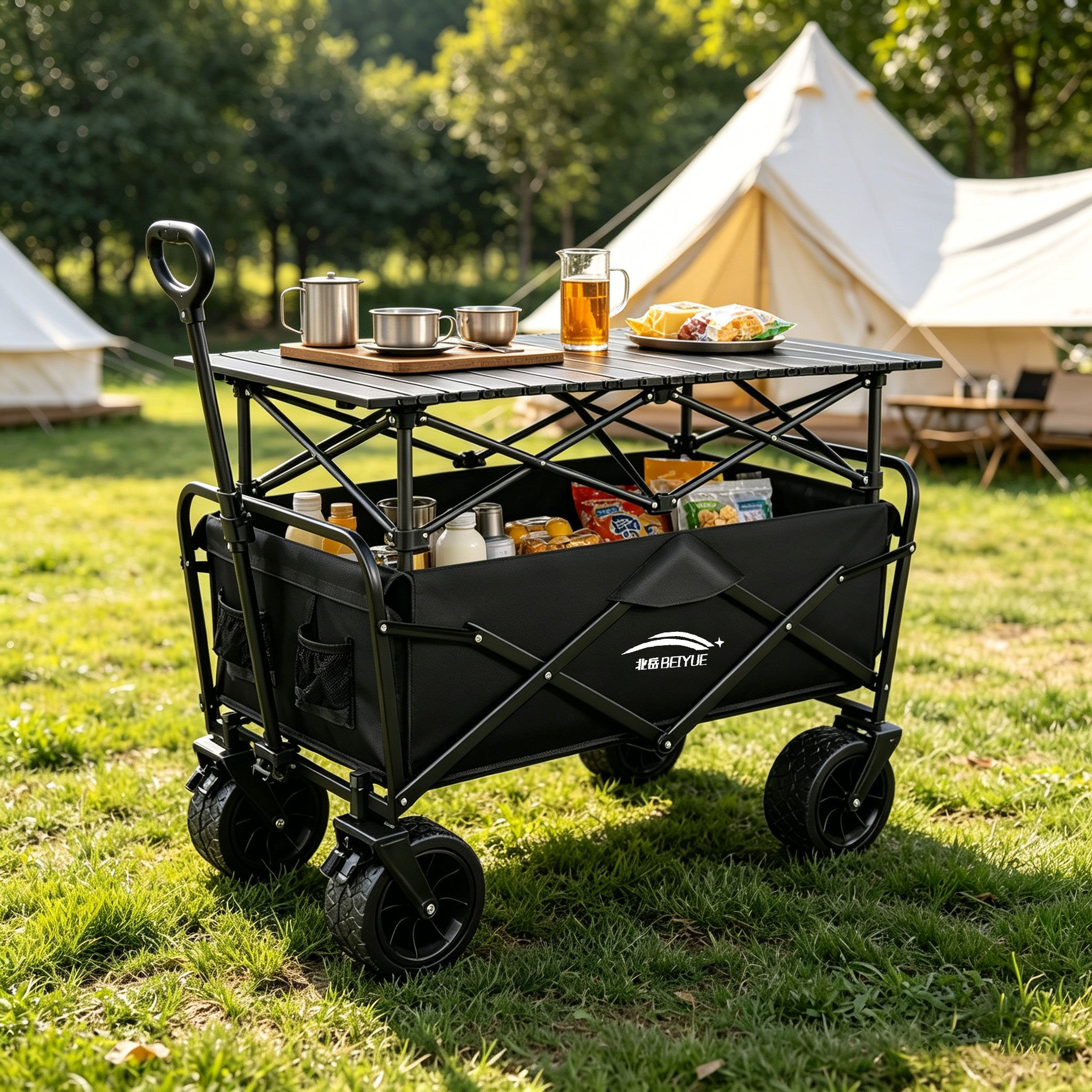 Beiyue Outdoor Camping Hand-Pu - Outdoor Camping Trolley avis et prix