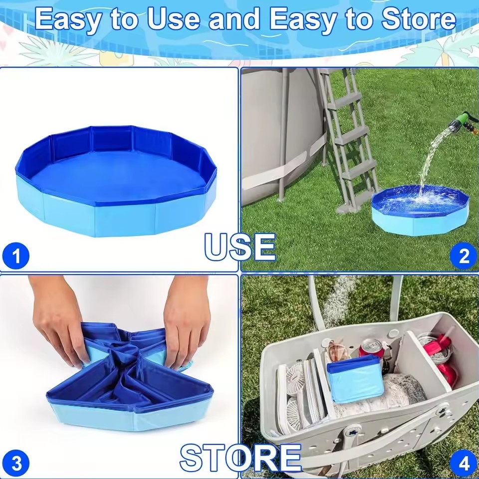 Folding Swimming Pool Basin Sp - Outdoor Camping Bathroom avis et prix