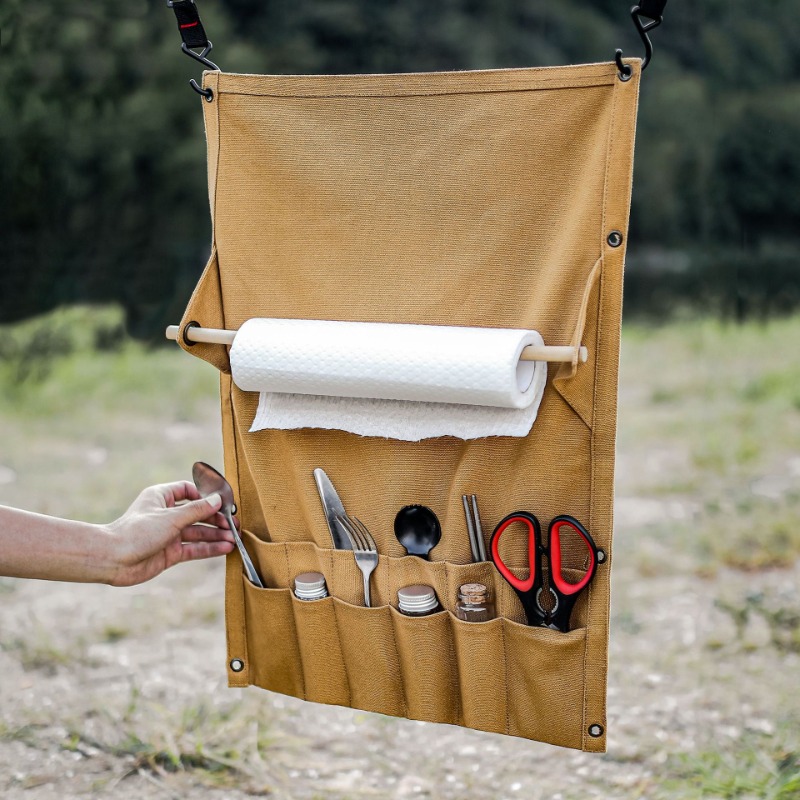 Outdoor Canvas Utensil Organiz - Outdoor Camping Wallpaper avis et prix