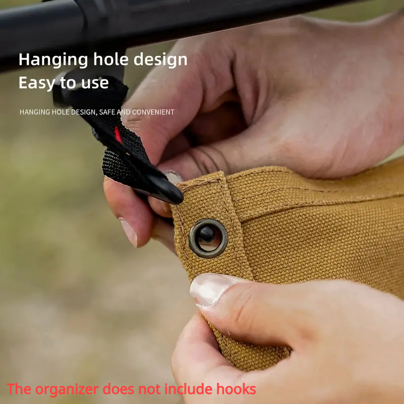 Outdoor Canvas Utensil Organiz - Outdoor Camping Wallpaper avis et prix
