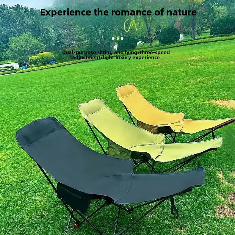 Three Level Adjustable Moon Ch - Outdoor Camping Lounge Chairs avis et prix