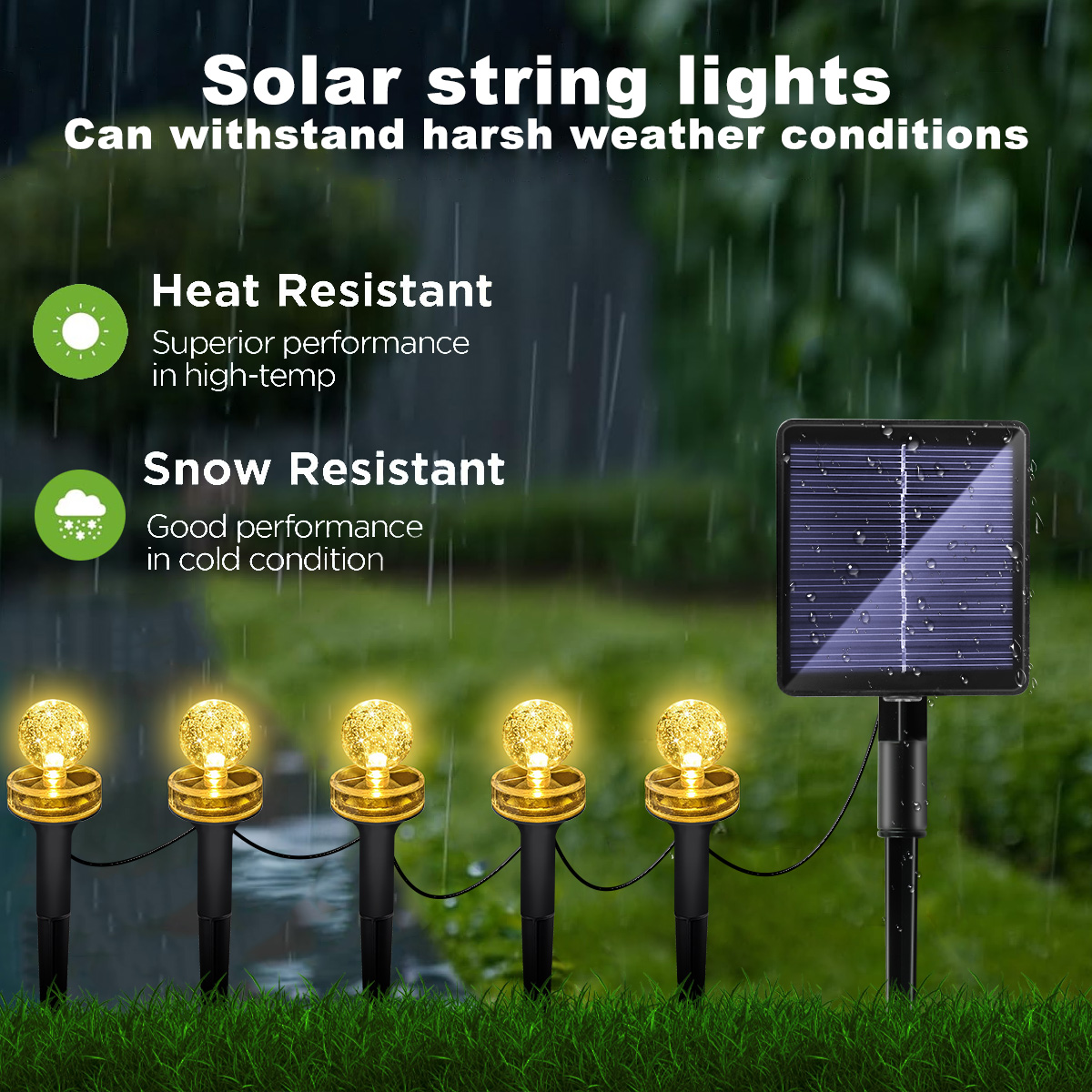 NEW Solar Pathway Lights 10/20 - Camping Solar Lantern avis et prix