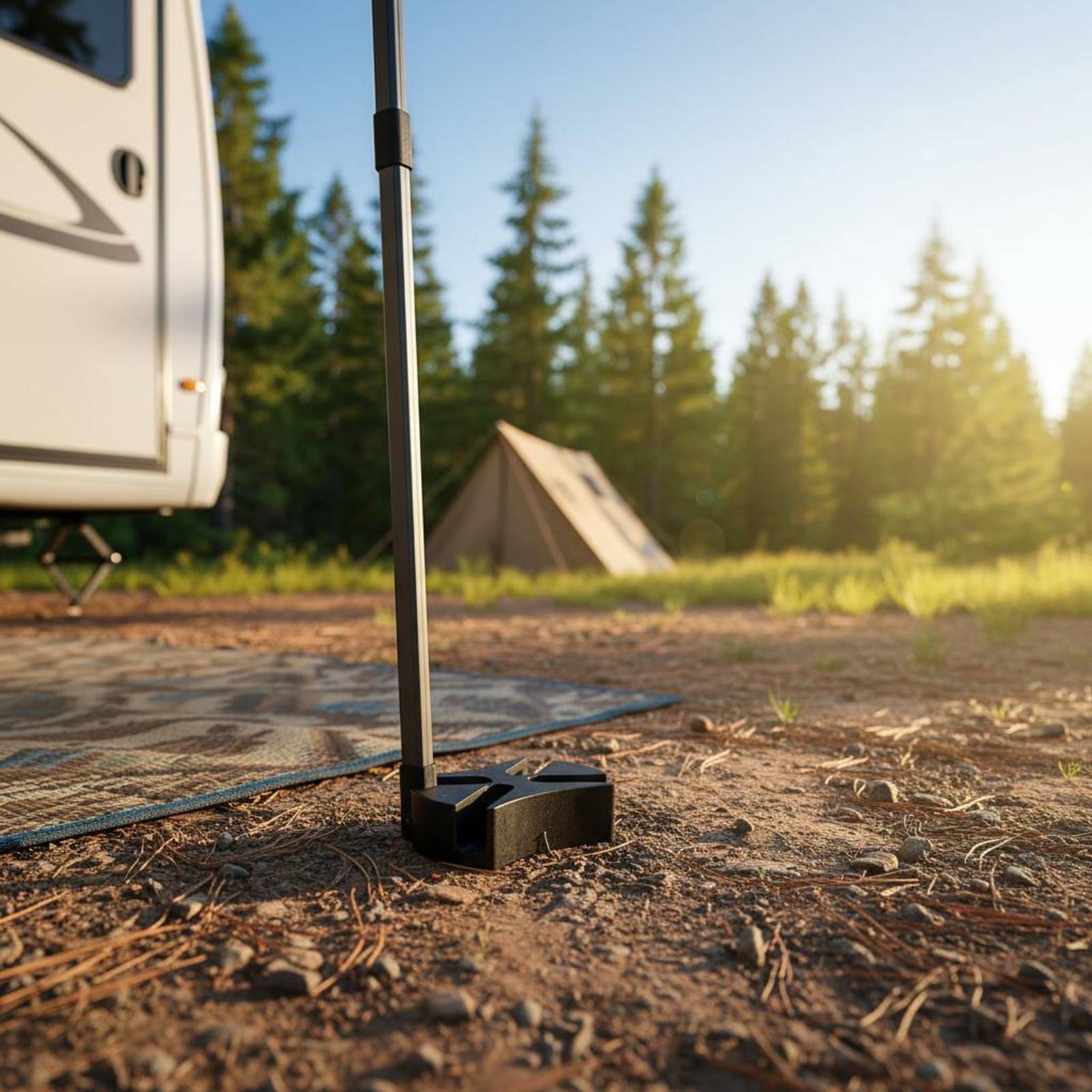 Oval Tube Connector Base Long- - Outdoor Camping Gear avis et prix