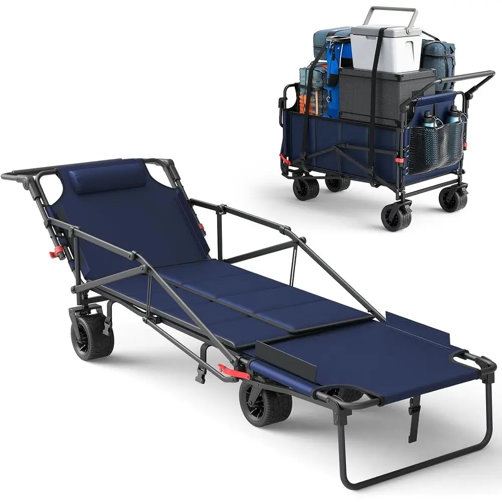 Dual-Purpose Folding Utility W - Outdoor Camping Trolley avis et prix