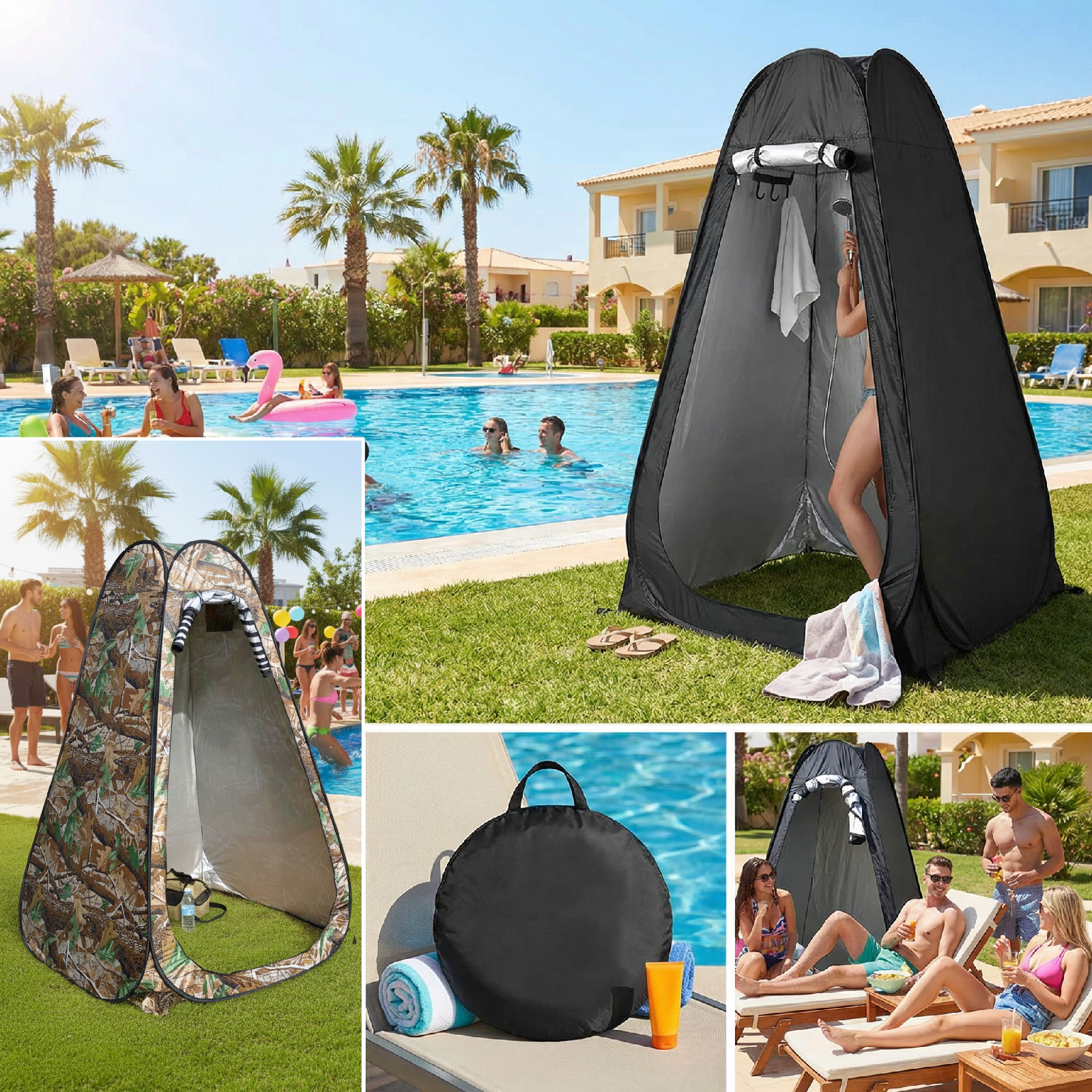Portable Pop-Up Privacy Tent O - Outdoor Camping Bathroom avis et prix