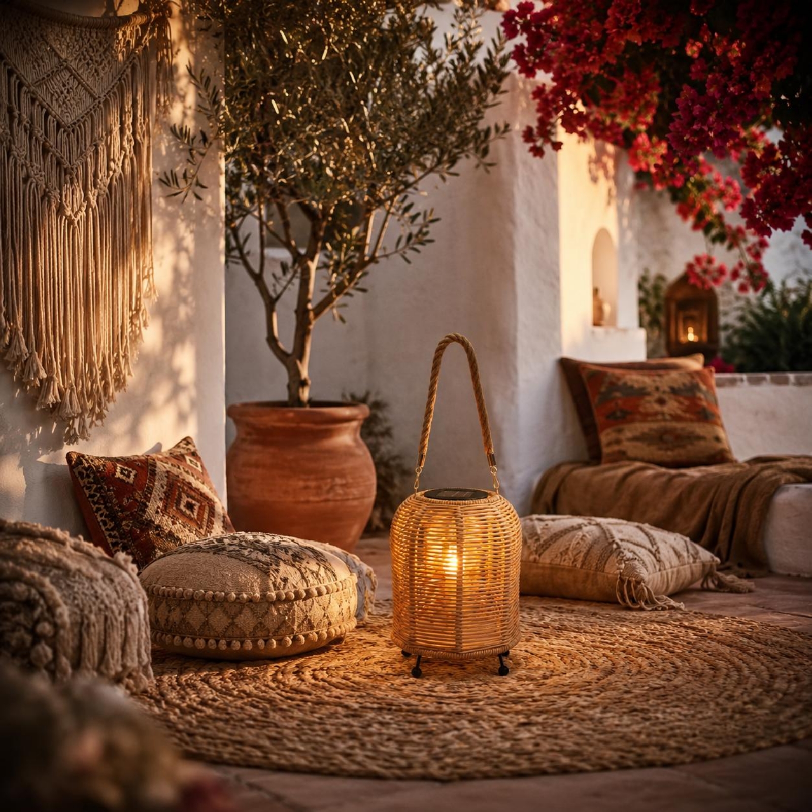 Handwoven Solar Lantern Warm L - Camping Solar Lantern avis et prix