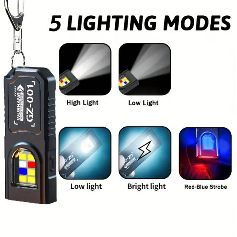 Multifunctional Keychain Flash - Outdoor Camping Lamp avis et prix