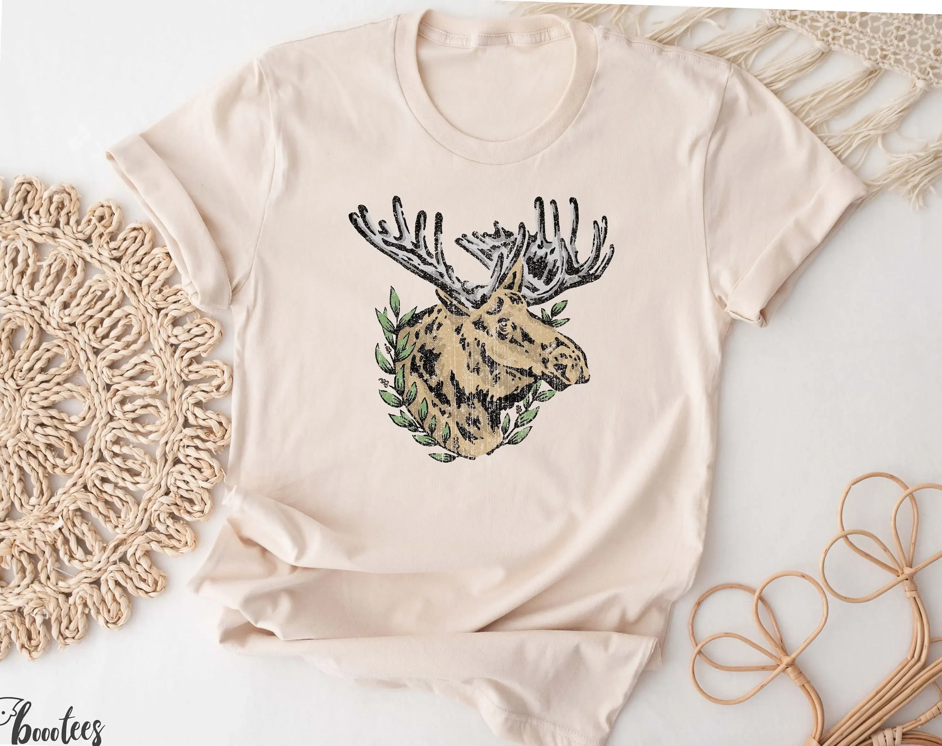 Moose T Shirt Idea For Animal  - Outdoor Camping Ideas avis et prix
