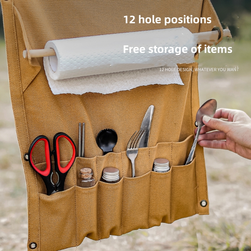 Outdoor Canvas Utensil Organiz - Outdoor Camping Wallpaper avis et prix