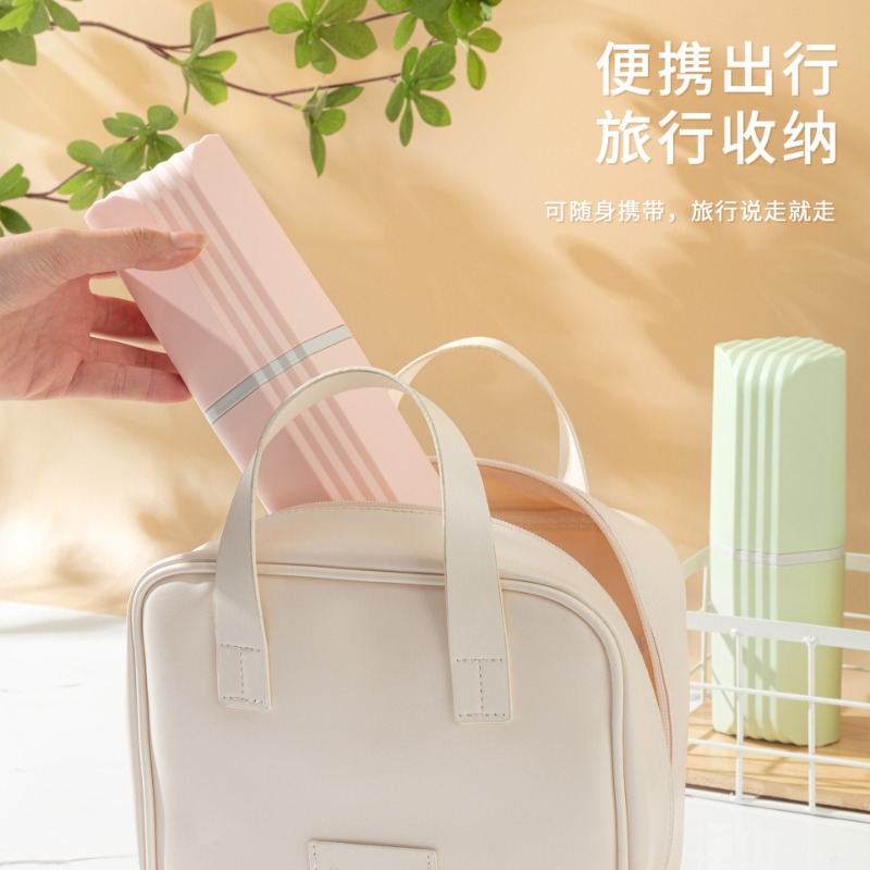 Solid Color Travel Toothbrush  - Outdoor Camping Bathroom avis et prix