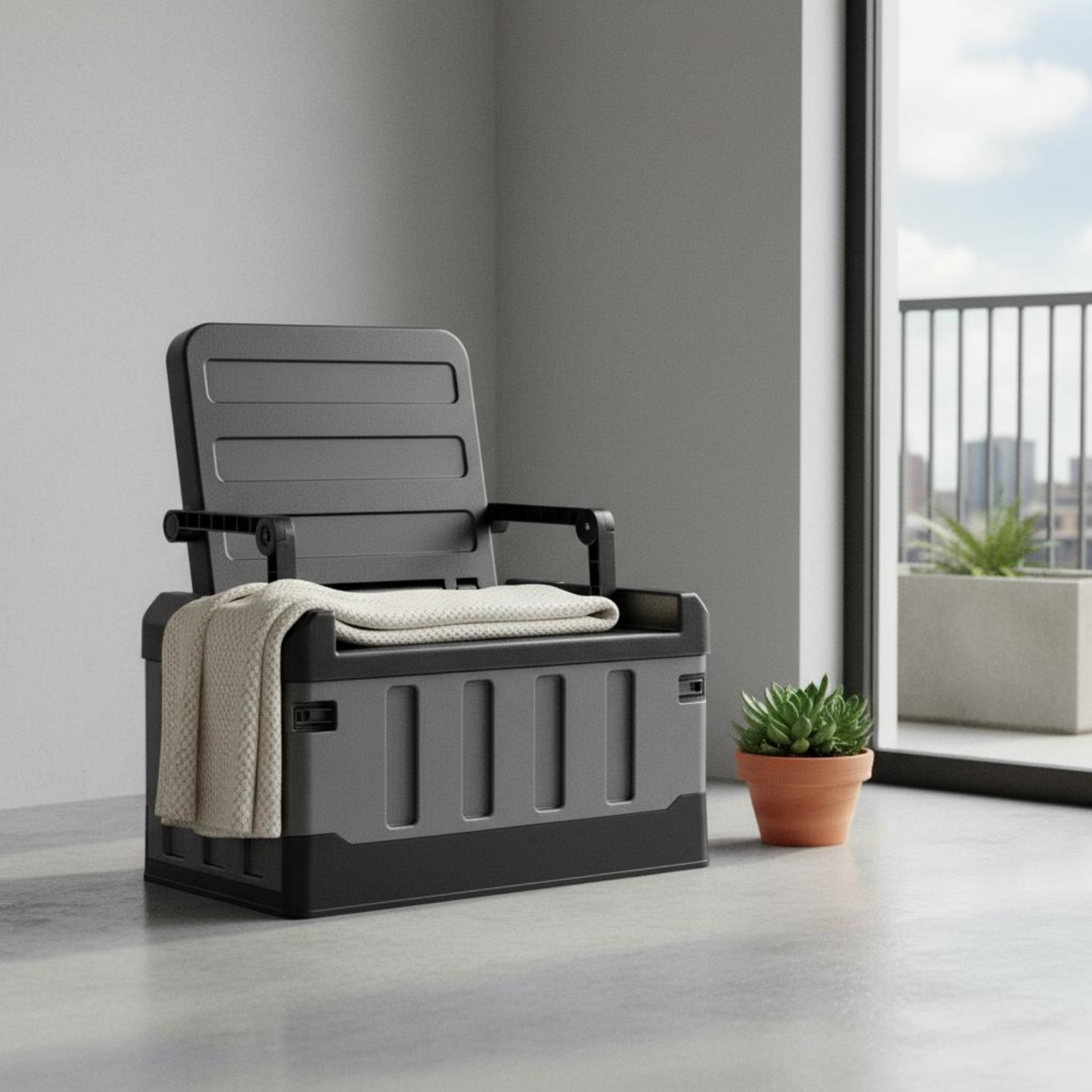 Sit-on Storage Trunk Multi-Fun - Outdoor Camping Gear avis et prix