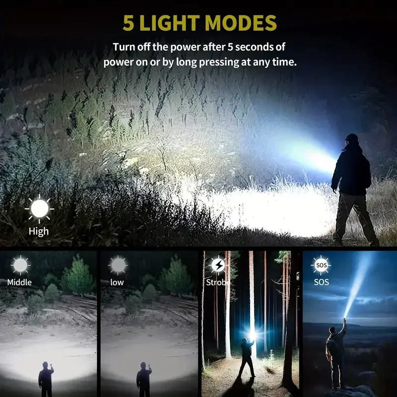 Ultra Powerful Flashlight Conc - Outdoor Camping Lamp avis et prix