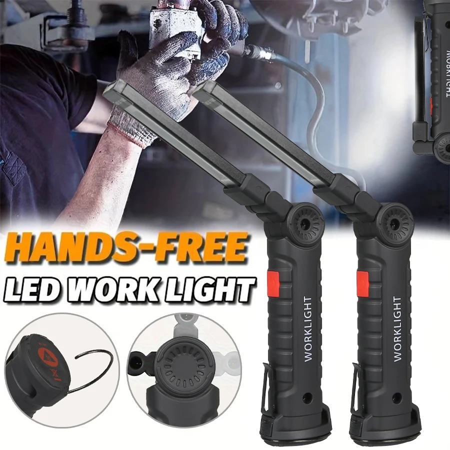 New Portable COB LED Flashligh - Outdoor Camping Lamp avis et prix