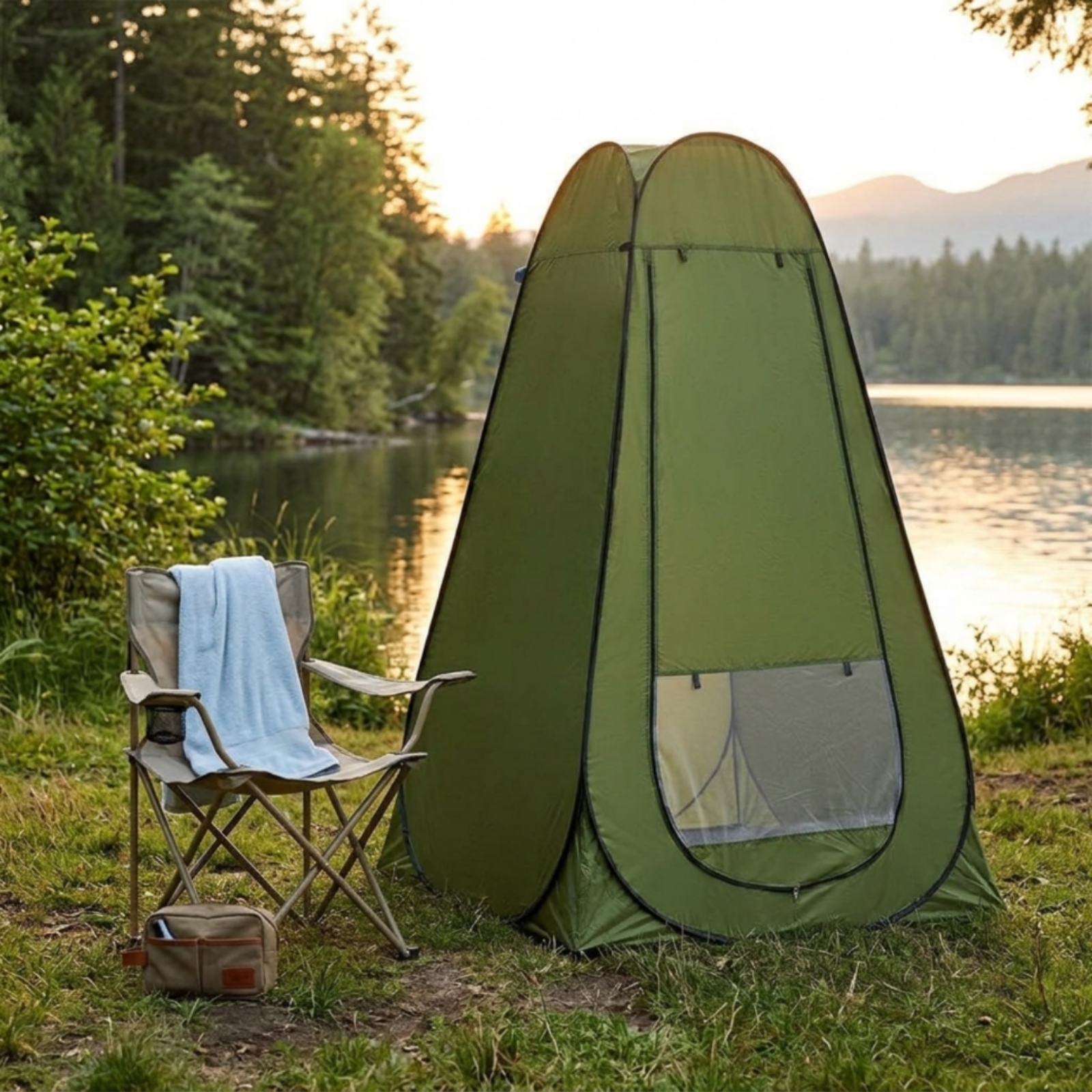 Camping Shower Tent Quick Setu - Outdoor Camping Gear avis et prix