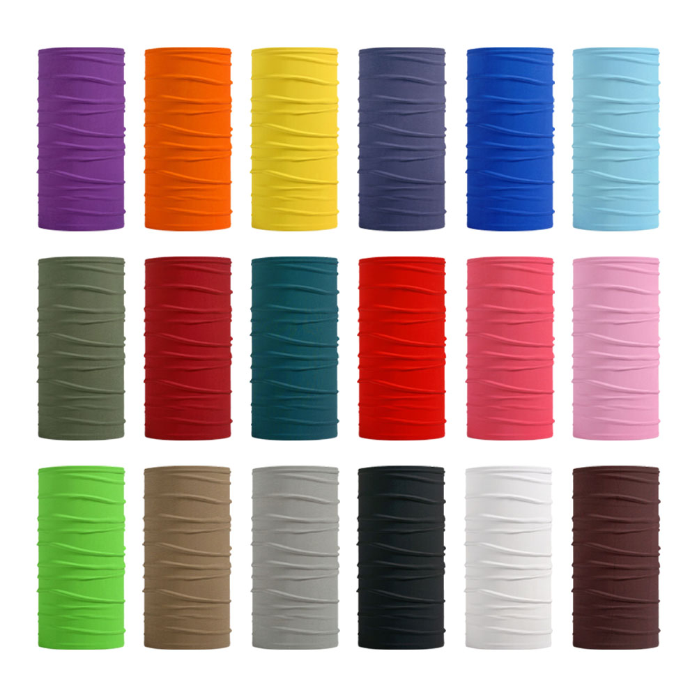 Seamless Solid Color Bandanas  - Outdoor Camping Gear avis et prix