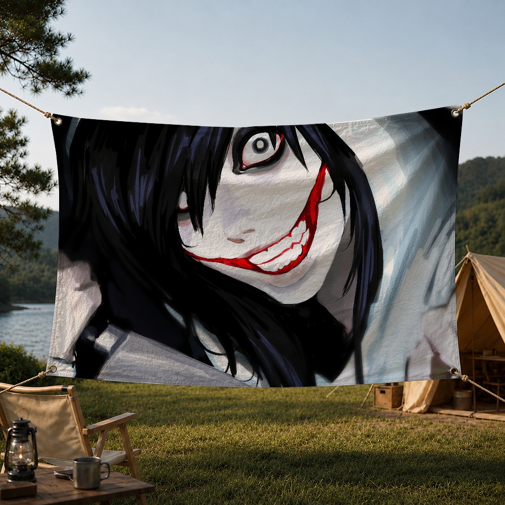 Cartoon Jeff the Killer wallpa - Outdoor Camping Wallpaper avis et prix