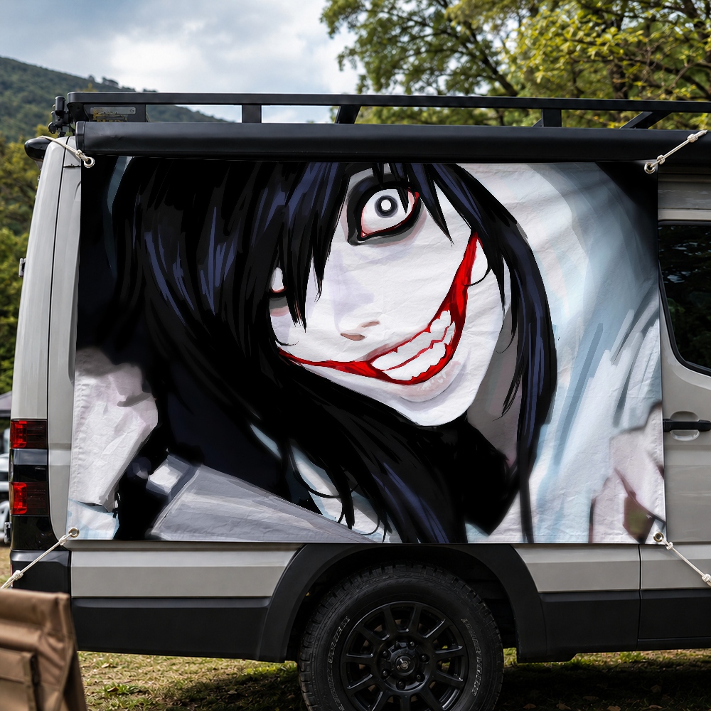 Cartoon Jeff the Killer wallpa - Outdoor Camping Wallpaper avis et prix