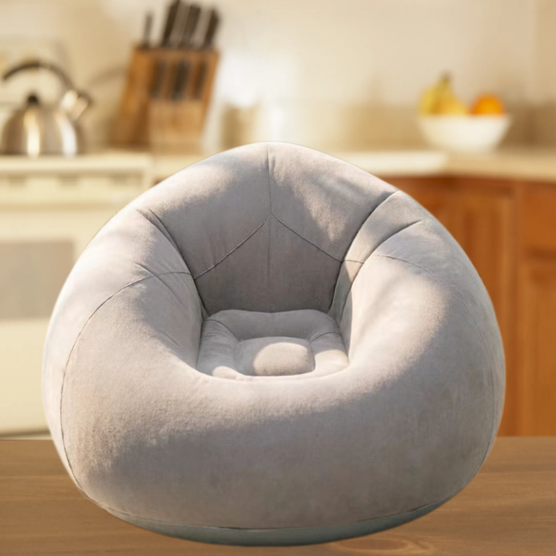 Portable Inflatable Round Air  - Outdoor Camping Lounge Chairs avis et prix