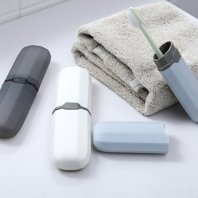 1/4pc Portable Toothbrush Cove - Outdoor Camping Bathroom avis et prix