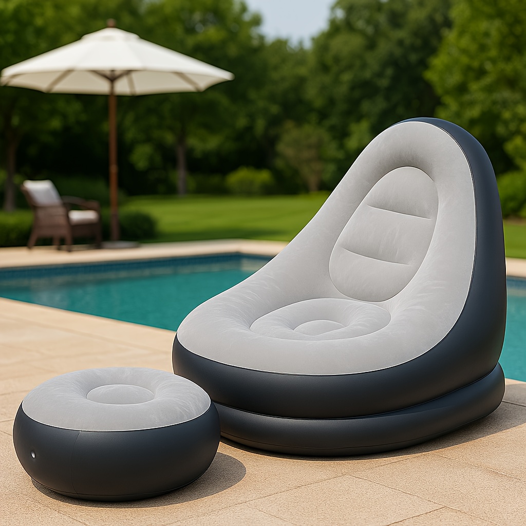 Inflatable Recliner Foldable I - Outdoor Camping Lounge Chairs avis et prix
