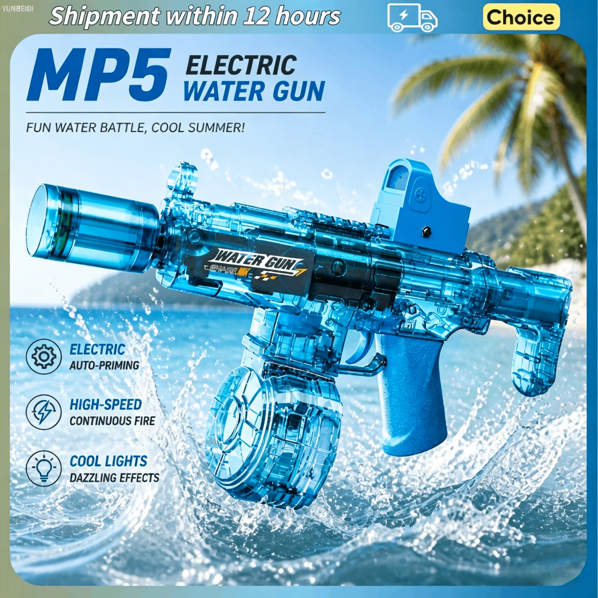 Electric Water Gun Simulation  - Outdoor Camping Games For Kids avis et prix
