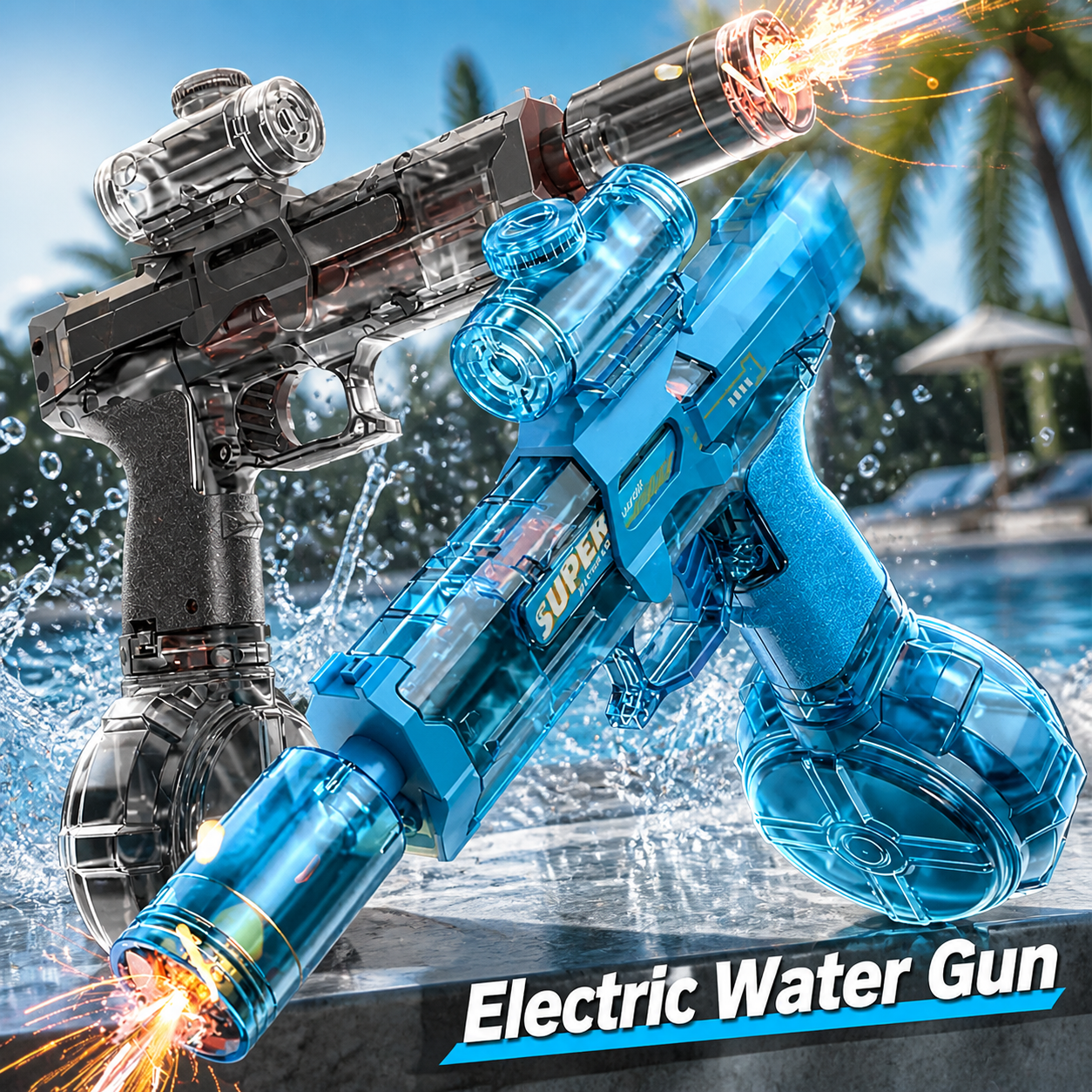 Electric Water Gun Simulation  - Outdoor Camping Games For Kids avis et prix